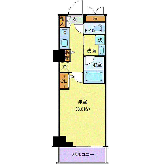 3階の間取り図