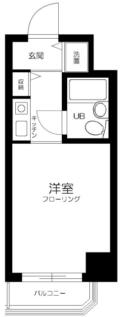 8階の間取り図