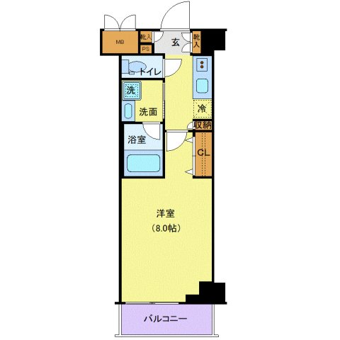 5階の間取り図
