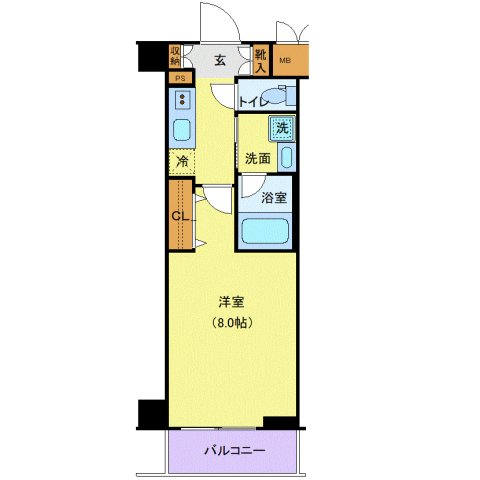 5階の間取り図