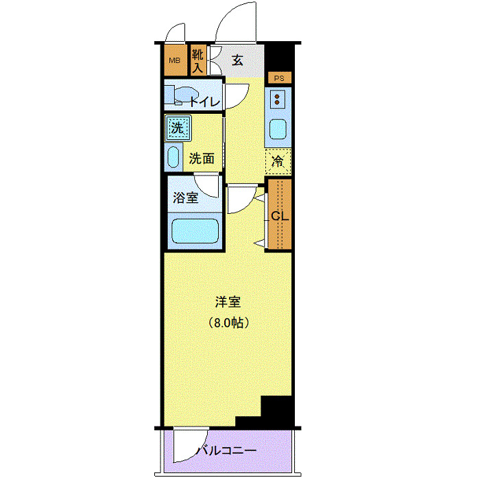 3階の間取り図