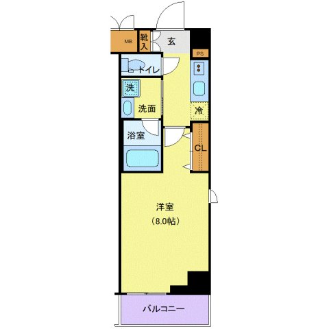 5階の間取り図