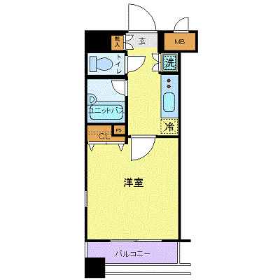 2階の間取り図