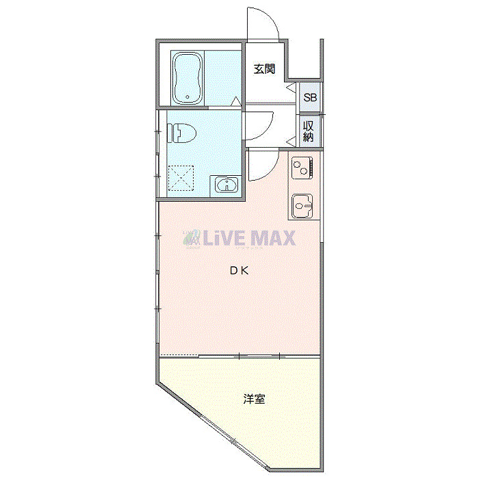 4階の間取り図