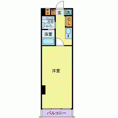 1階の間取り図