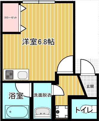 1階の間取り図