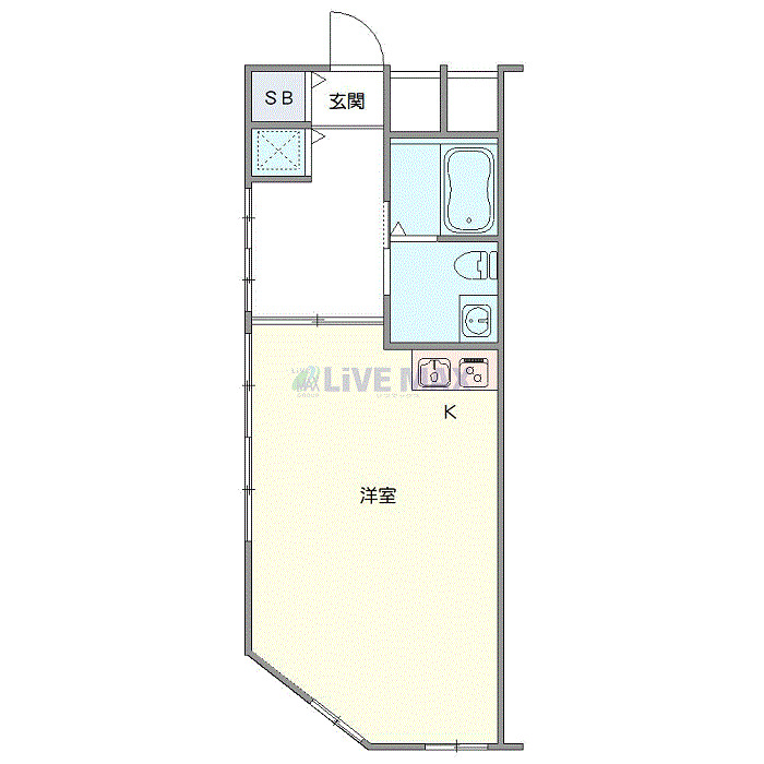5階の間取り図