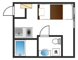 2階の間取り図