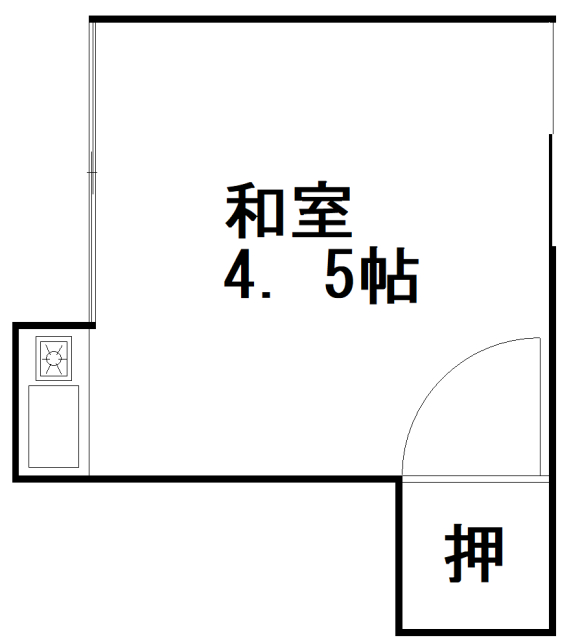 2階の間取り図