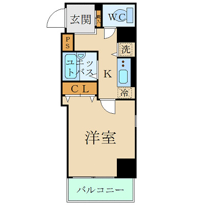 5階の間取り図