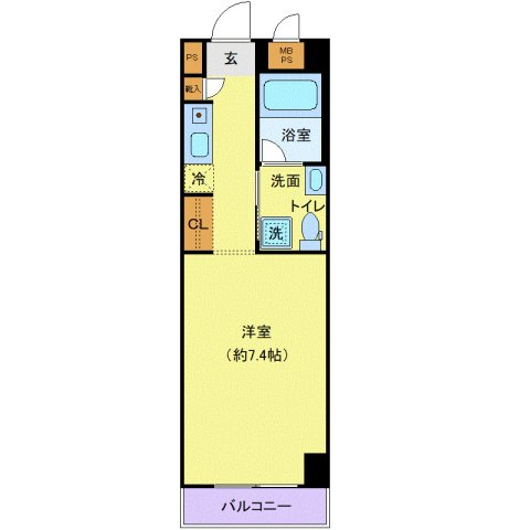 5階の間取り図