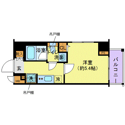 6階の間取り図