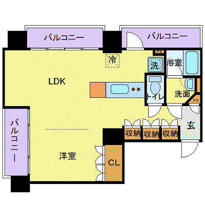 5階の間取り図