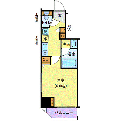 5階の間取り図