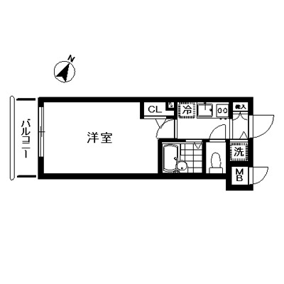7階の間取り図