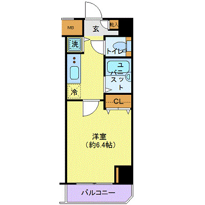 5階の間取り図