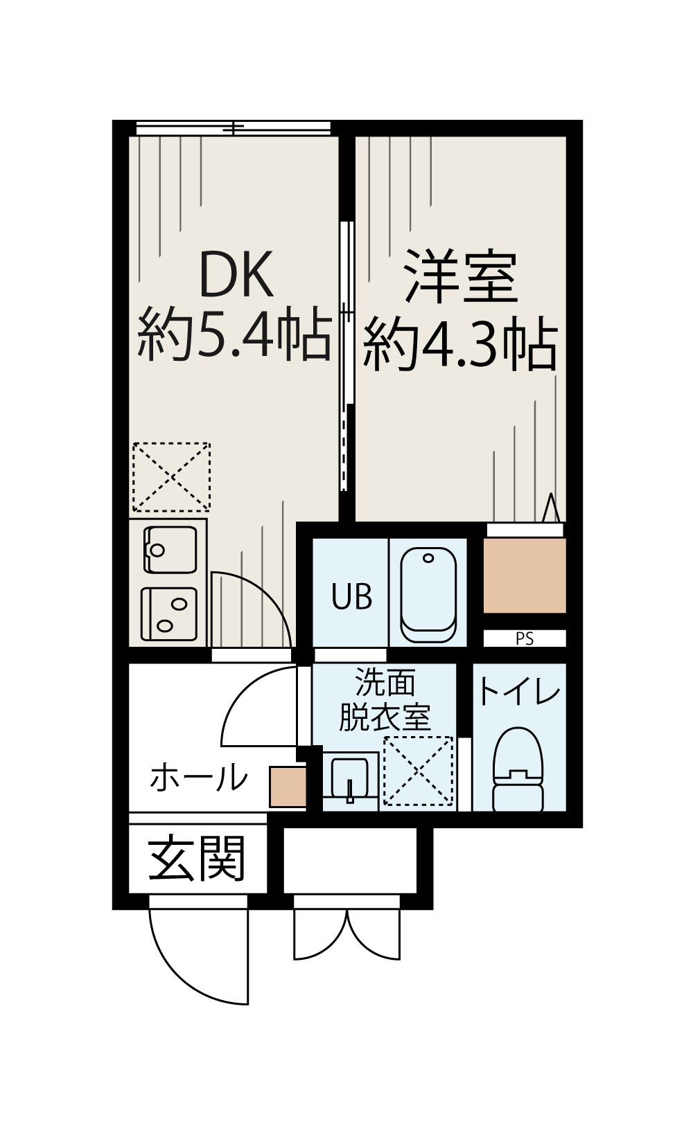 3階の間取り図