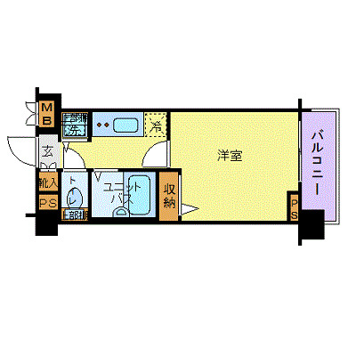 2階の間取り図