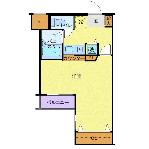 5階の間取り図