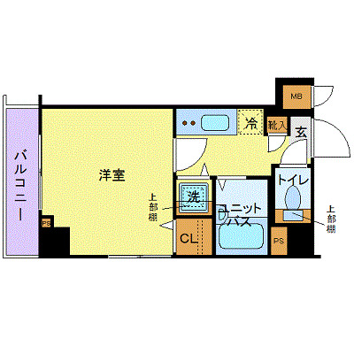 3階の間取り図