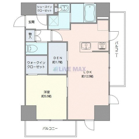 6階の間取り図