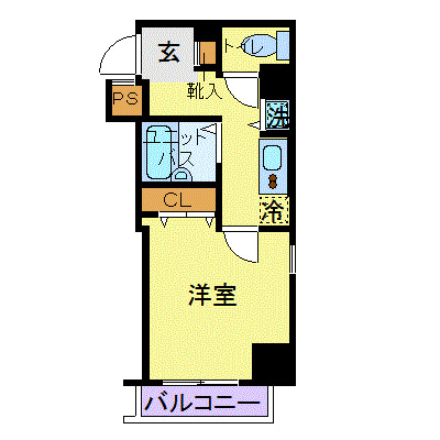 11階の間取り図