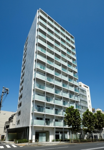 プラウドフラット白金高輪の外観