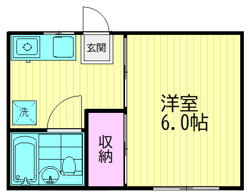 1階の間取り図