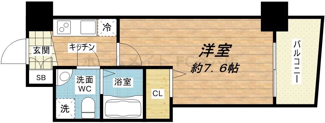 10階の間取り図