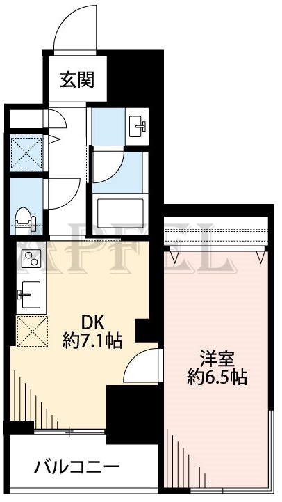 3階の間取り図