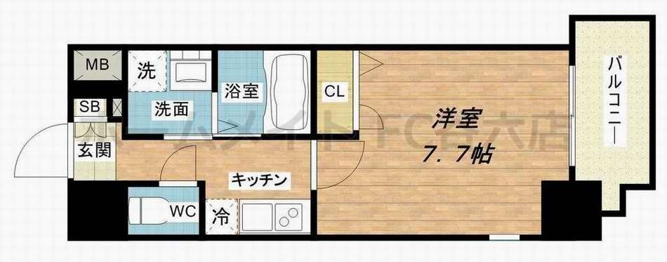 15階の間取り図