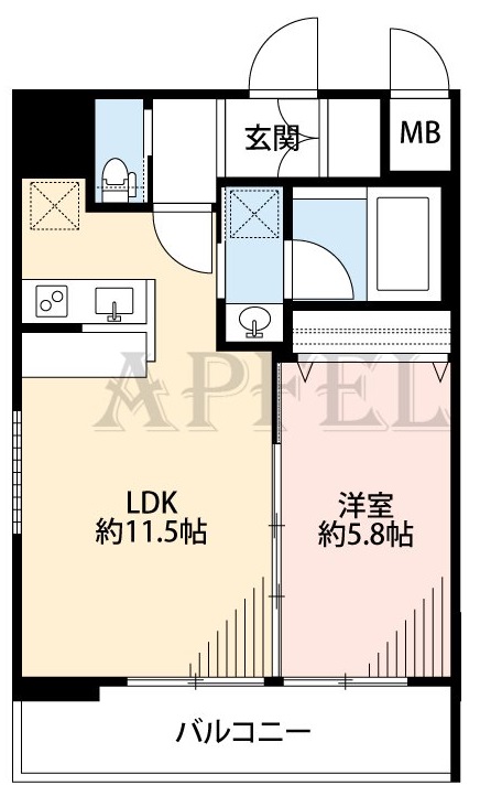 12階の間取り図