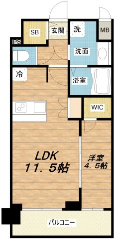 10階の間取り図