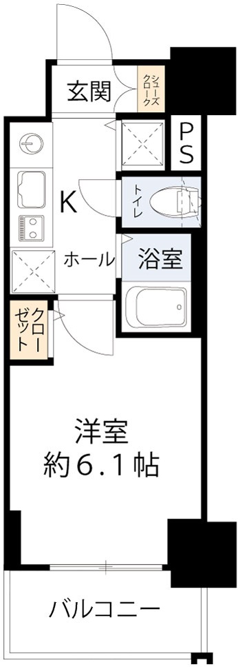 プレサンス梅田北デイズ(5階 / 南東 / 1K)の外観 プレサンス梅田北デイズ(5階 / 南東 / 1K)の外観