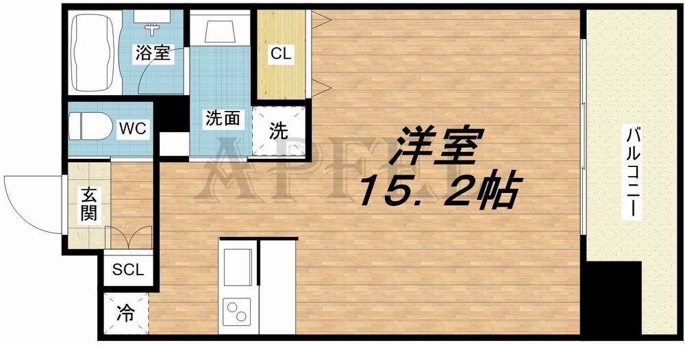 5階の間取り図
