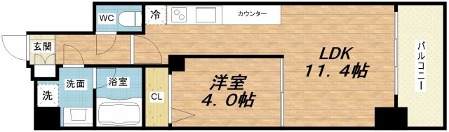 13階の間取り図