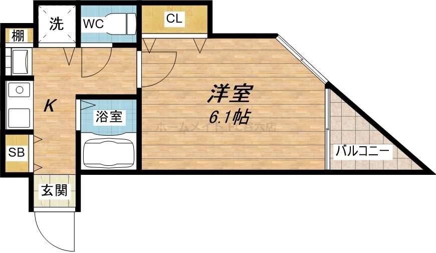 11階の間取り図