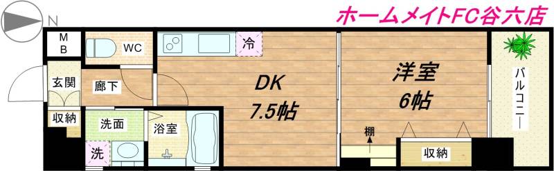 9階の間取り図