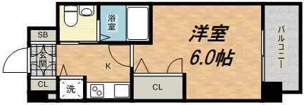 11階の間取り図