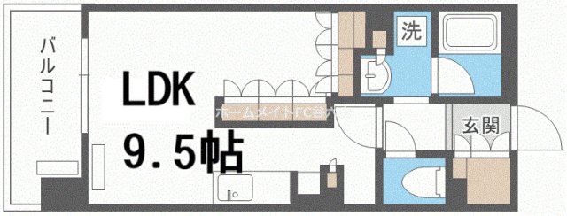 3階の間取り図