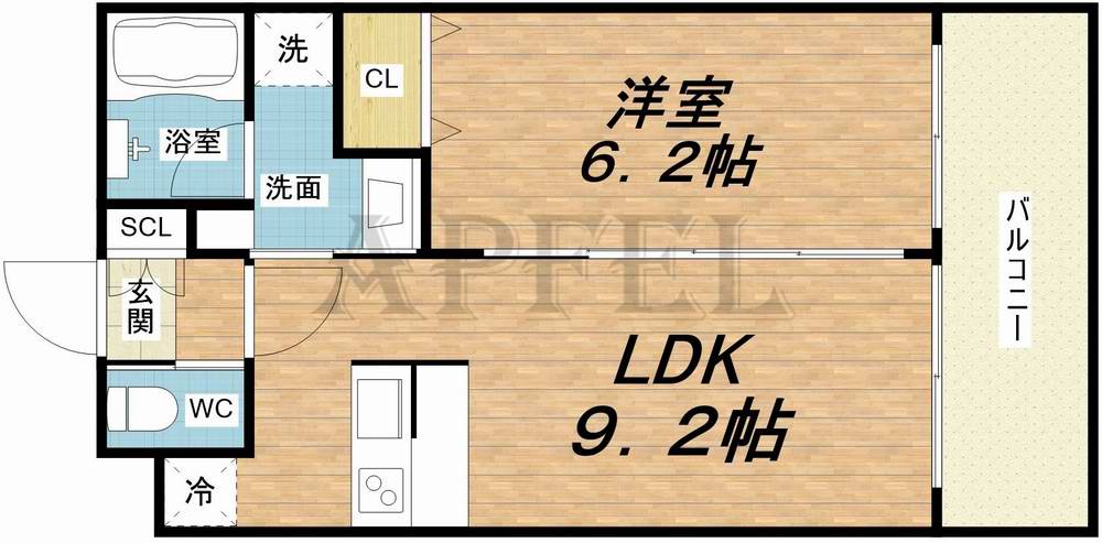3階の間取り図