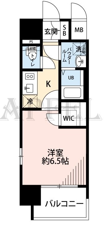 14階の間取り図