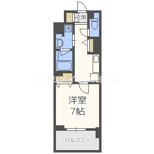 7階の間取り図