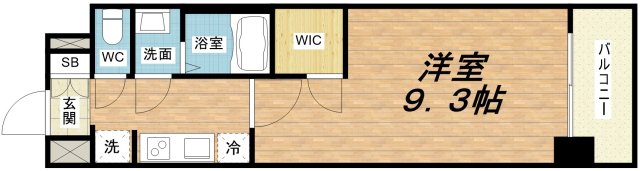 3階の間取り図