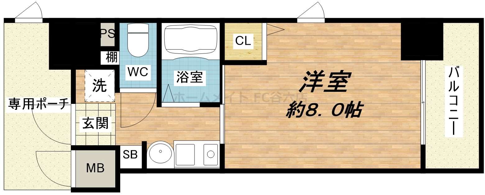 12階の間取り図