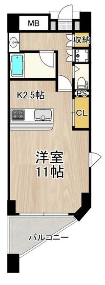 5階の間取り図