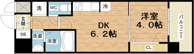 10階の間取り図