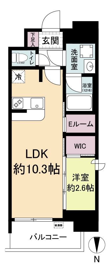 13階の間取り図