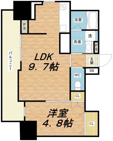 11階の間取り図