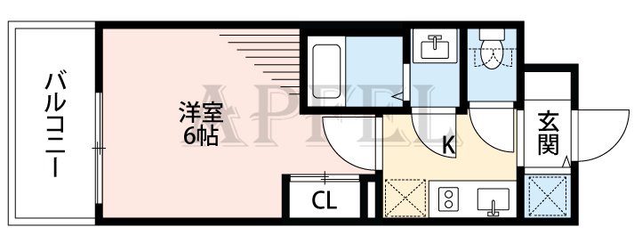 7階の間取り図